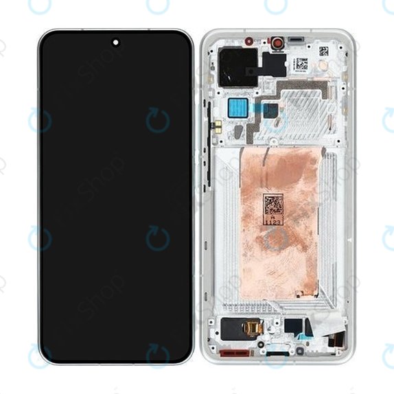 Дисплей за Xiaomi 15 5G, White, Тъчскрийн с рамка, 560062000O300 Genuine Service Pack