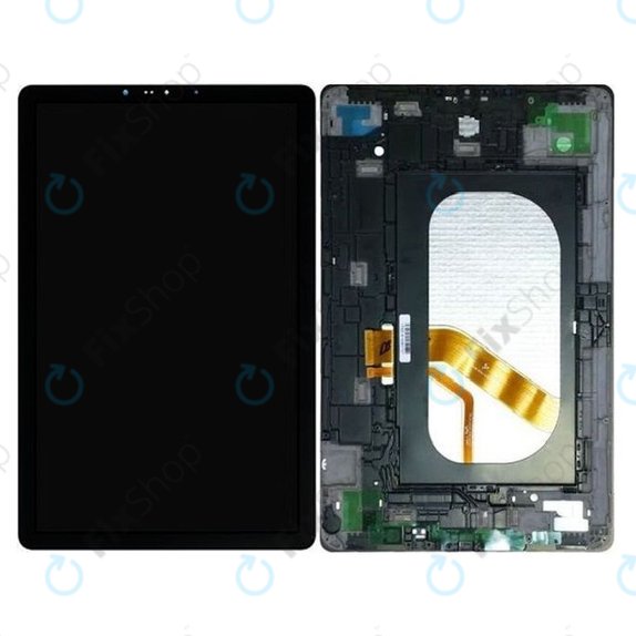 LCD дисплей за Samsung Tab S4 10.5 T830, T835, Тъчскрийн и рамка, черен, Black, GH97-22199A, Genuine Service Pack