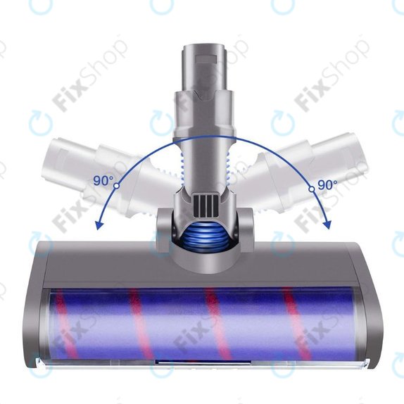Подова глава с LED светлина за Dyson V6, DC-series