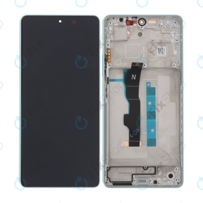 Дисплей за Xiaomi Redmi Note 13 5G 2312DRAABC, Ocean Teal, Тъчскрийн с рамка
