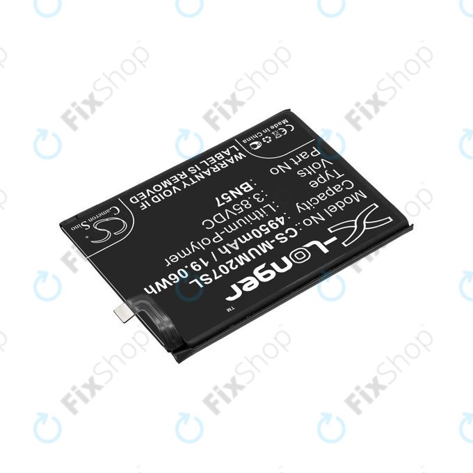 Батерия за Xiaomi Poco X3 NFC M2107J20CG, 4950mAh, Li-Pol, 3.85 V, BN57, HQ