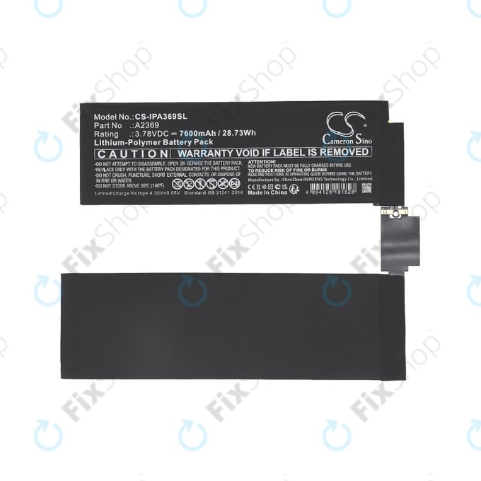 Батерия за Apple iPad Pro 11.0 (3rd Gen 2021), A2369, 7600mAh, HQ