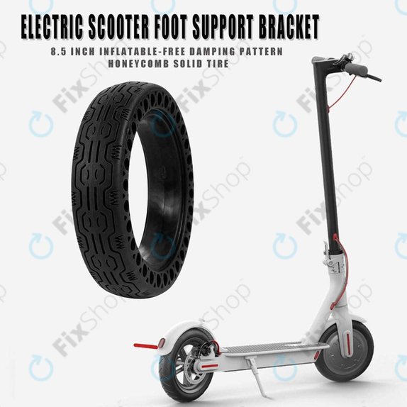 Издръжлива напълно безкамерна гума (Type 2) за Xiaomi Mi Electric Scooter 1S, 2 M365, Essential, Pro, Pro 2, черен, Black