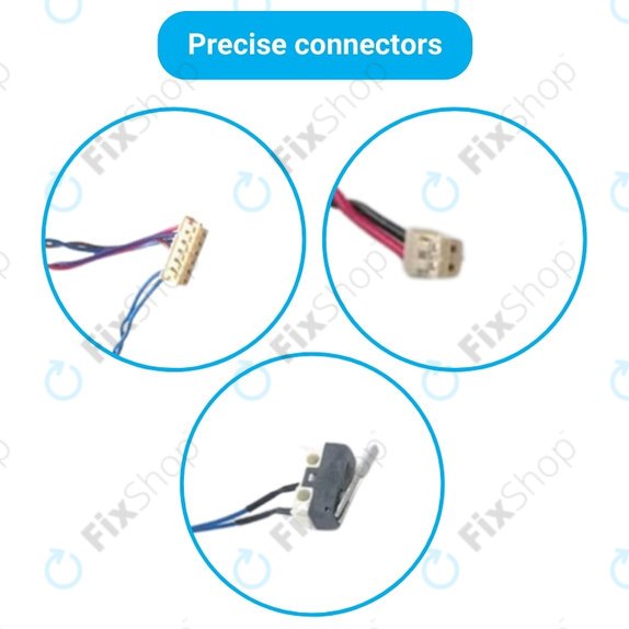 Колело с мотор за Ecovacs Deebot N-series, T-series, Ozmo-series, десен, Right