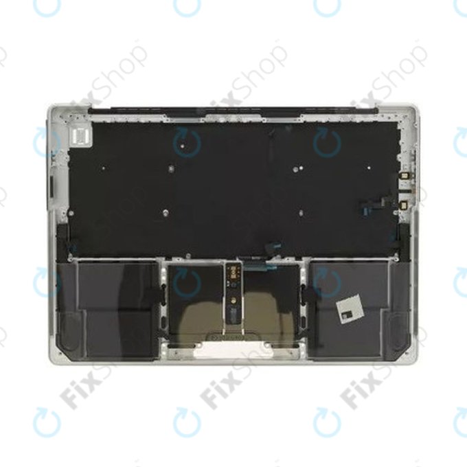 Горен корпус с клавиатура за MacBook Pro 14", A2442 (2021), A2779 (2023), с US клавиатура и батерия, Silver, 661-32211, Genuine Apple
