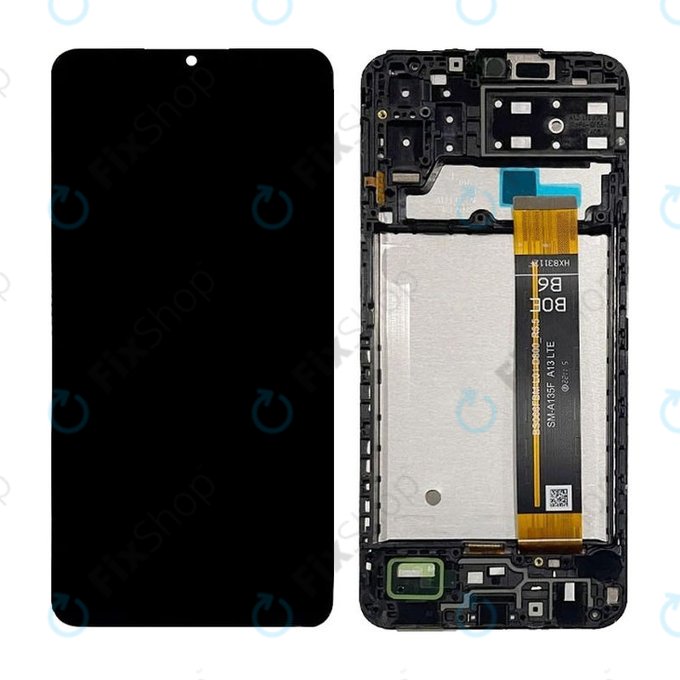 дисплей за Samsung A13 A135F, Тъчскрийн и рамка, TFT