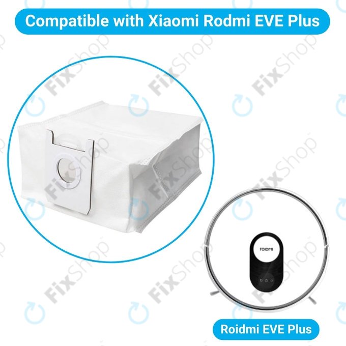 Торбичка за прах, 2 бр. за Roidmi EVE Plus