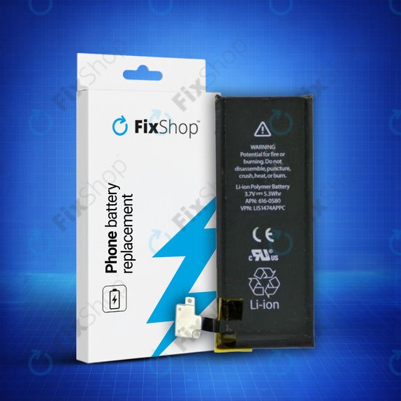 Батерия за iPhone 4S, 1430mAh