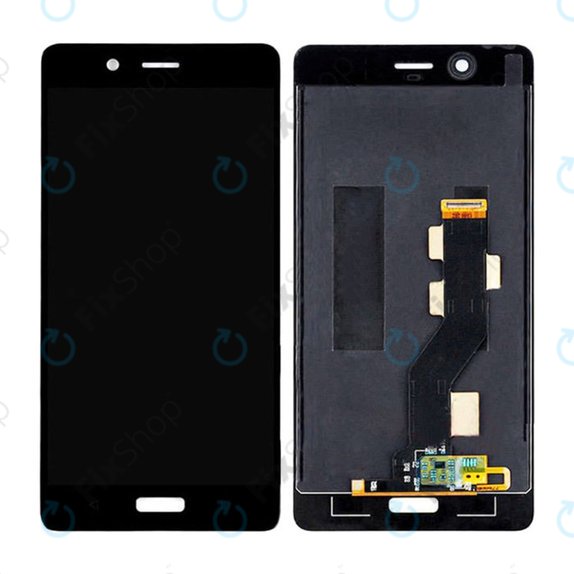 дисплей за Nokia 8 TA-1004, Тъчскрийн без рамка, TFT