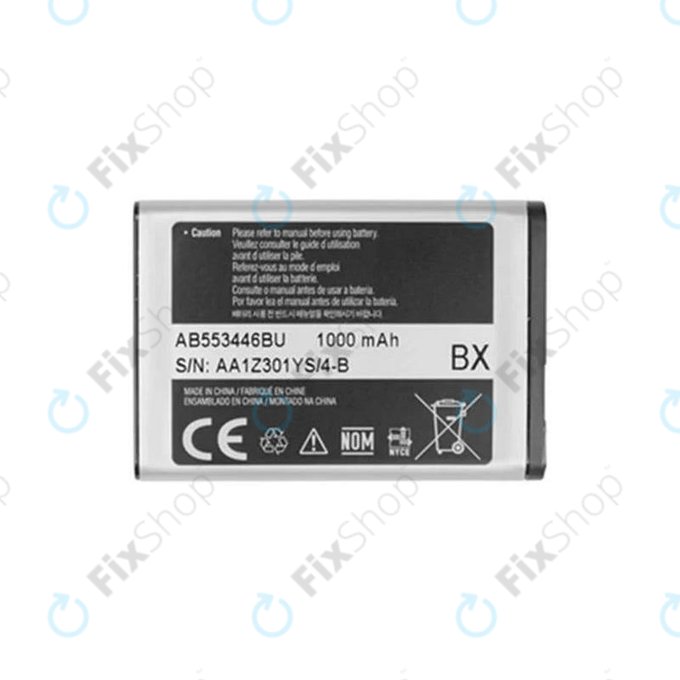 Батерия за Samsung, AB553446BU, 1000mAh