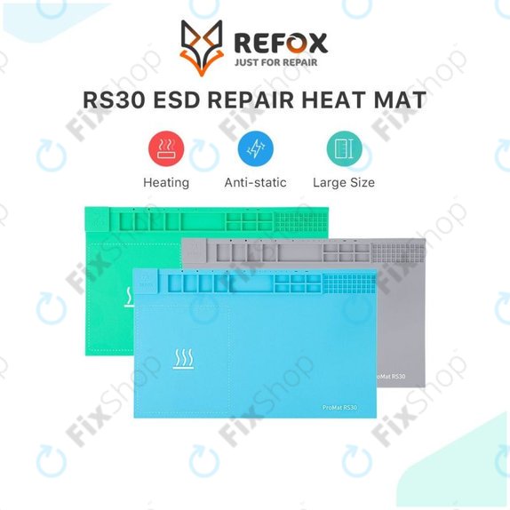 Нагревателна подложка - LCD екран сепаратор - 45 x 28 cm, Refox ProMat RS30
