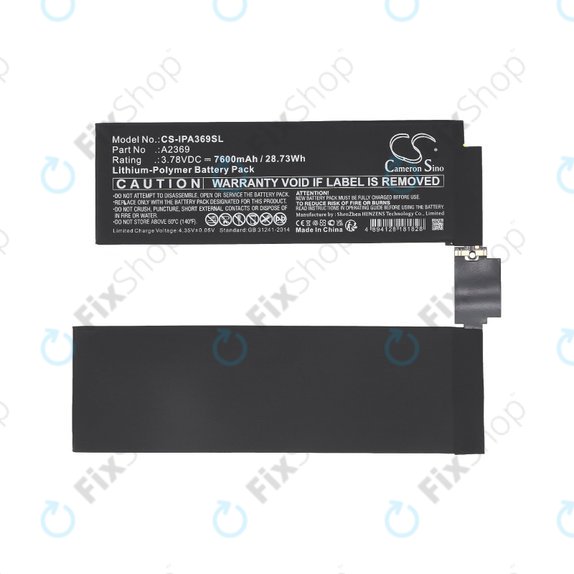 Батерия за Apple iPad Pro 11.0 (3rd Gen 2021), A2369, 7600mAh, HQ