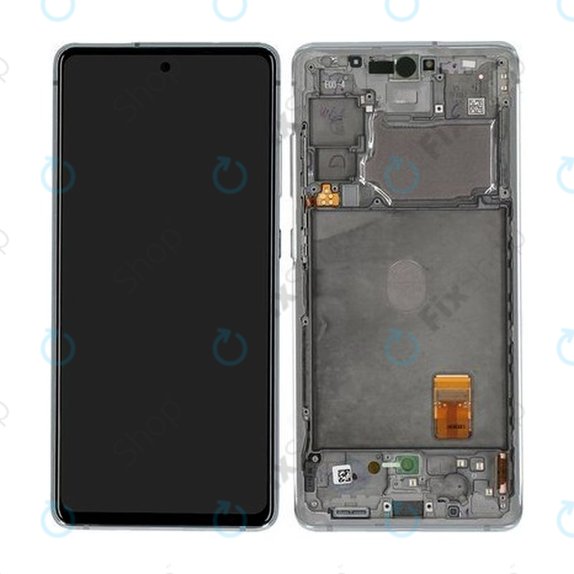 дисплей за Samsung S20 FE G780F, Тъчскрийн и рамка, GH82-24220B, GH82-24219B, GH82-31328B, GH82-31329B, Cloud White, Genuine Service Pack