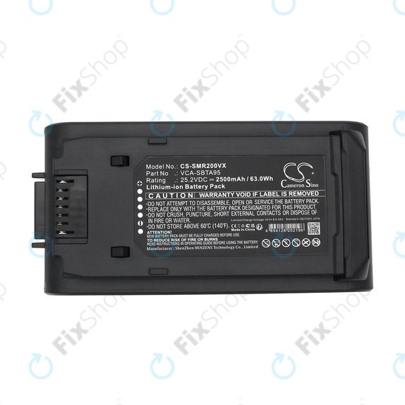 Батерия за Samsung Bespoke Jet, Bespoke Jet Complete, 2500mAh, Li-Ion, 25.2V, VCA-SBTA95, HQ