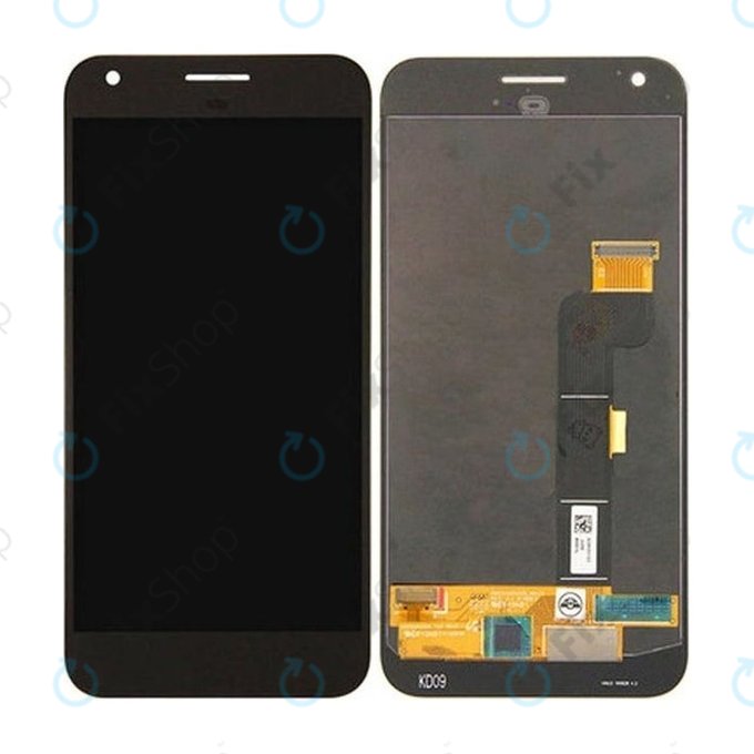 дисплей OLED за Google Pixel XL G-2PW2200, Тъчскрийн без рамка, Quite Black, 83H90205-00, Genuine Service Pack