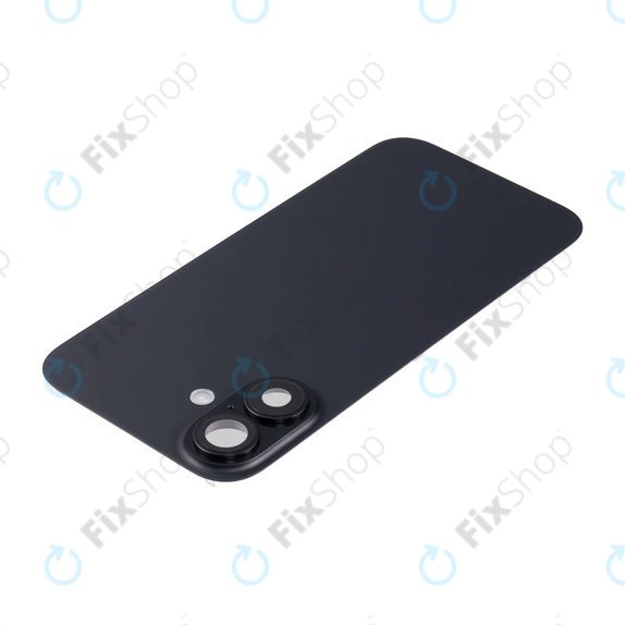 Задно стъкло на корпус + стъкло на камера + метална пластина + MagSafe магнит за iPhone 16 Plus, Black