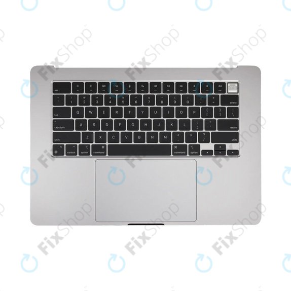 Горен корпус с клавиатура за MacBook Air 15", A3114 (2024), с US клавиатура и батерия, Space Gray, 661-40266, Genuine Apple