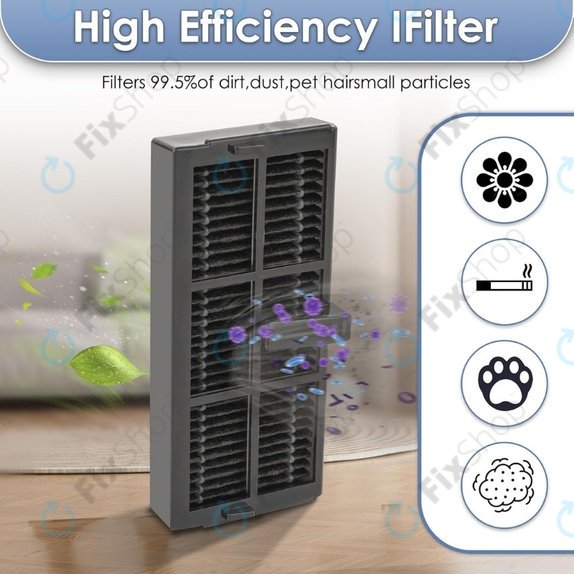 HEPA филтър, 2 бр. за Xiaomi Dreame X40 Ultra, L40 Ultra, X30 Ultra, L10s Ultra Gen2, L10s Pro Ultra, Mova E30 Ultra