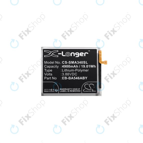 Батерия за Samsung A34 5G A346B, EB-BA546ABY, 4900mAh, HQ