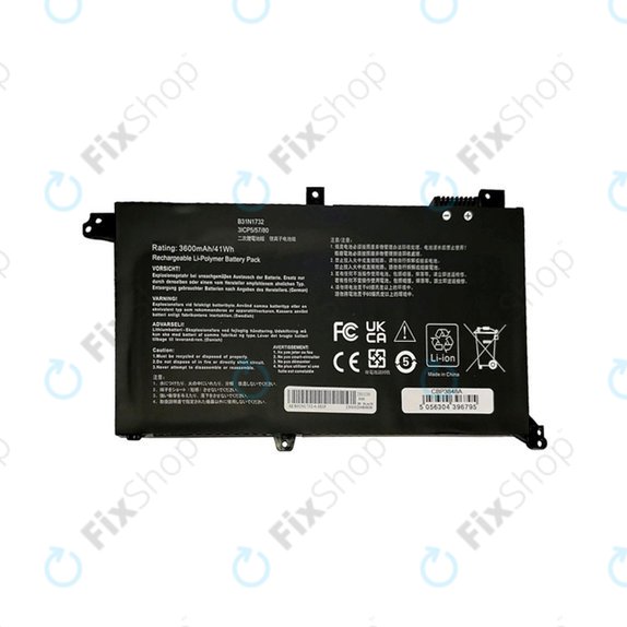 Батерия за Asus X571GD-BQ275T, Li-Ion 11.55V, 3600mAh, 77051179, Genuine Service Pack