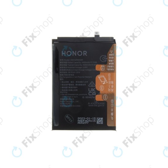 Батерия за Honor 90 Lite 5G, X8a, HB416594EGW, 4500mAh