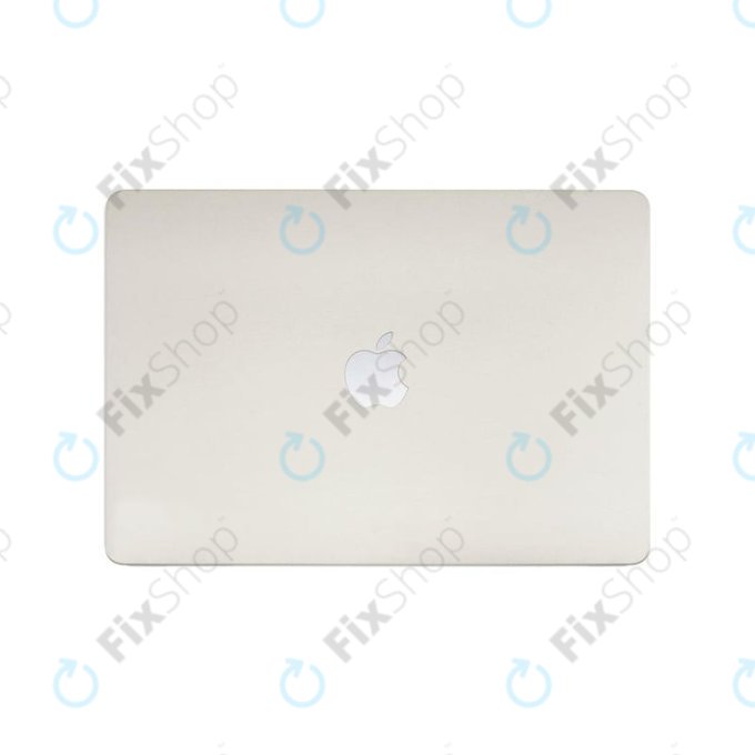 LCD дисплей за MacBook Air 15", A3114 (2024), с предно стъкло и капак, Starlight, 661-40261, Genuine Apple
