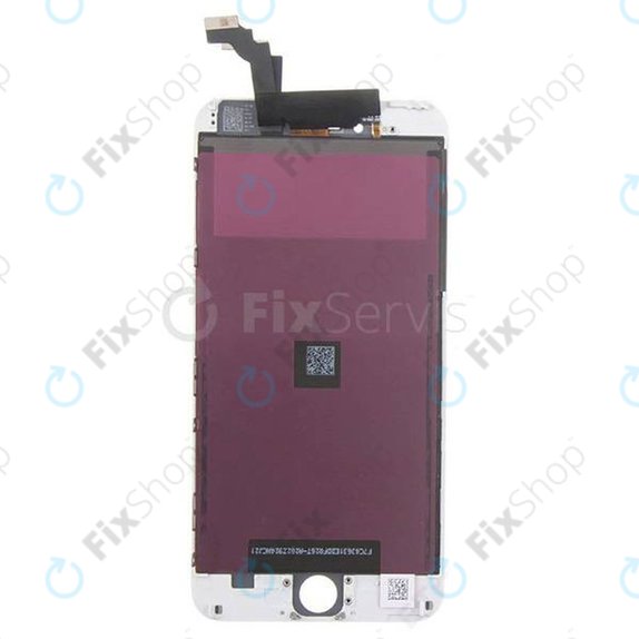 Дисплей за iPhone 6 Plus, White, Тъчскрийн с рамка
