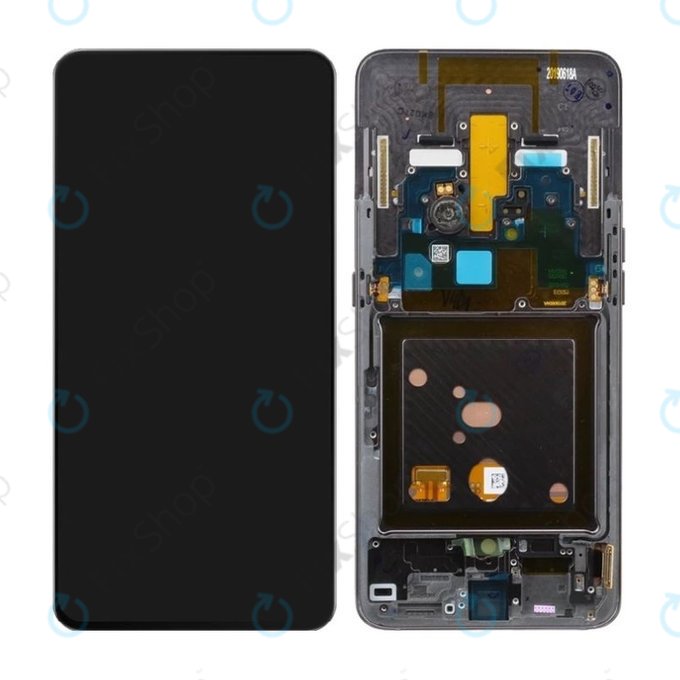 дисплей OLED за Samsung A80 A805F, Тъчскрийн и рамка