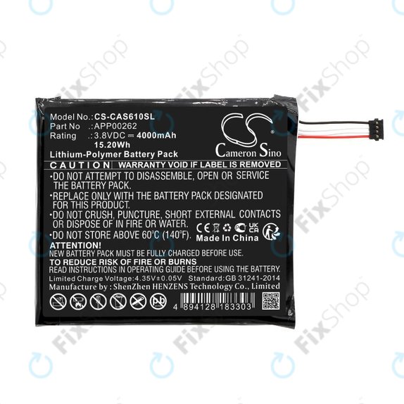 Батерия за CAT S61, 4000mAh, Li-Pol, 3.8V, APP00262, HQ