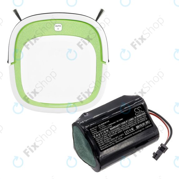 Батерия за Ecovacs Deebot Slim, D36, 3400mAh, Li-Ion, 10.8V, ZJ1450, HQ
