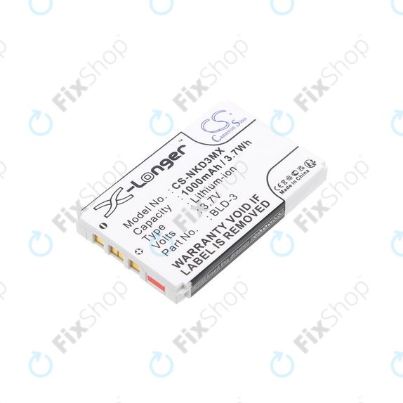 Батерия за Nokia 7250i, 6610, 6585, 6560, 6200, 6220, 1000mAh, Li-Ion, 3.7V, BLD-3, HQ