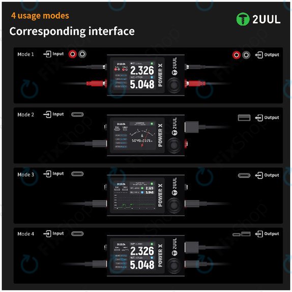 USB тестер за напрежение и ток 2UUL PW11