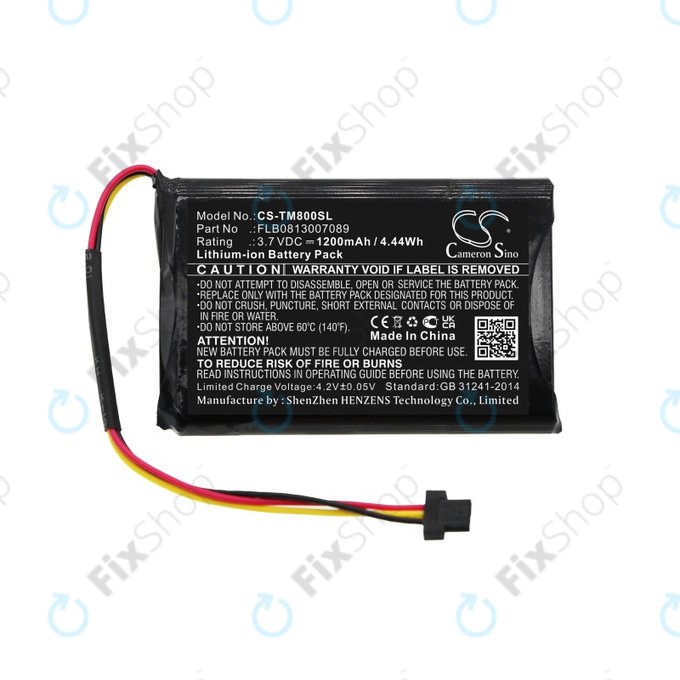 Батерия за TomTom One XL Traffic, XL 30 Europe 31, 1200mAh, Li-ion, 3.7V, FLB0813007089, HQ