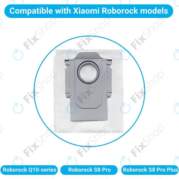 Торбичка за прах, 4 бр. за Xiaomi Roborock Q10-series, S8 Pro, S8 Pro Plus