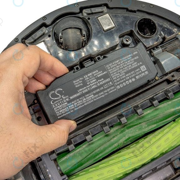 Батерия за iRobot Roomba e-series, i-series, ABL-D1, 4624864, ABL-D2, Li-Ion 14.4V 6800mAh, HQ