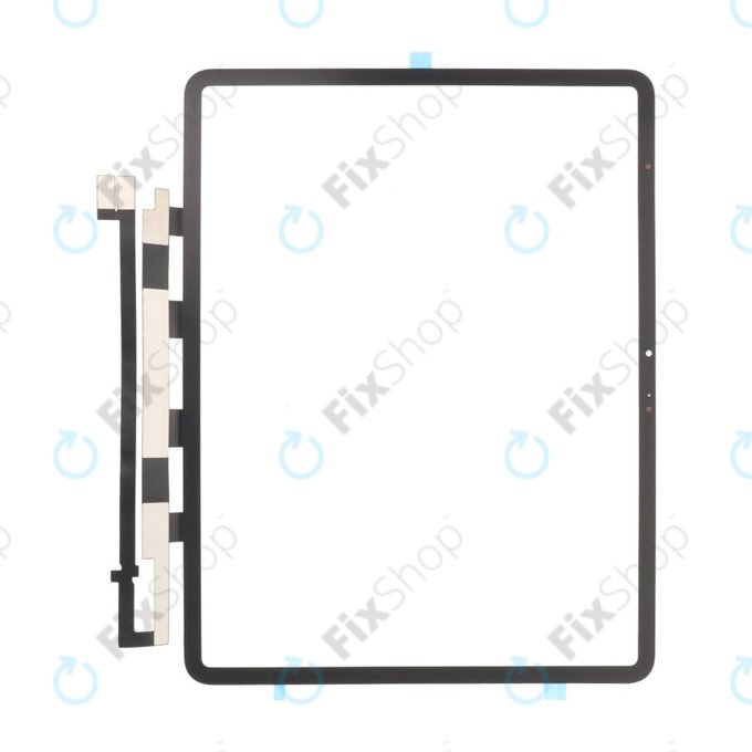 Тъчскрийн с лепило за iPad Air 13 (2024), Black