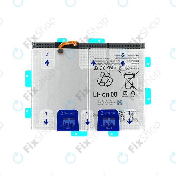 Батерия за Samsung Tab S9 FE X510, X516, EB-BX516ABY, 8000mAh