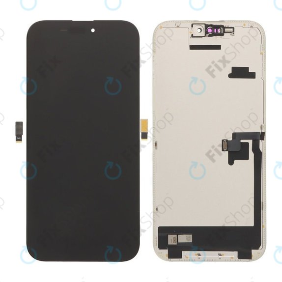 Дисплей Soft OLED за iPhone 16 Pro Max, Тъчскрийн с рамка, DIAGNOSTIC