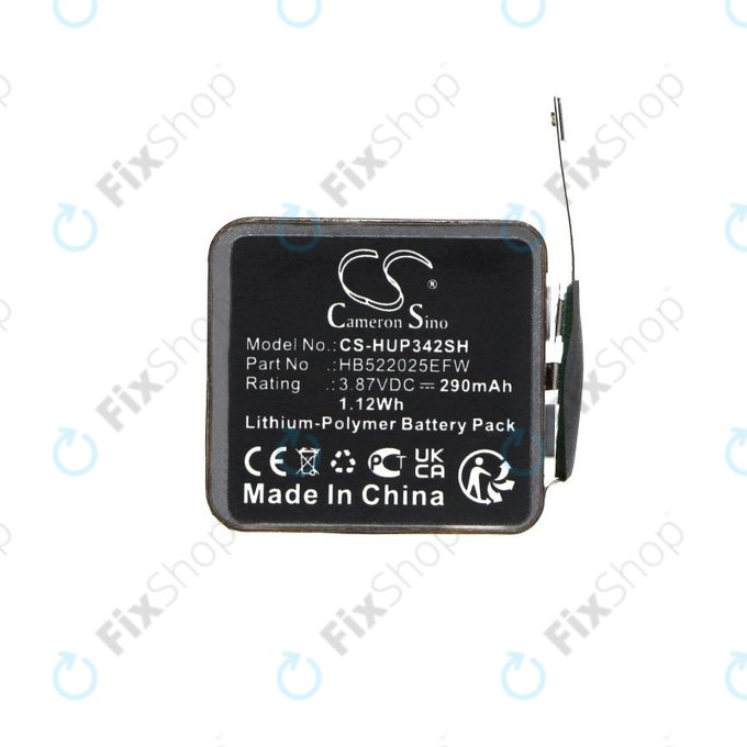 Батерия за Huawei Watch GT3 42mm, Watch GT3 Pro 42mm, 290mAh, Li-Pol, 3.87V, HB522025EFW, HQ