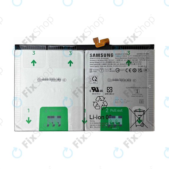 Батерия за Samsung Tab S10+ X820, X826B, 10900mAh, EB-BX828ABE, GH82-35927A, Genuine Service Pack