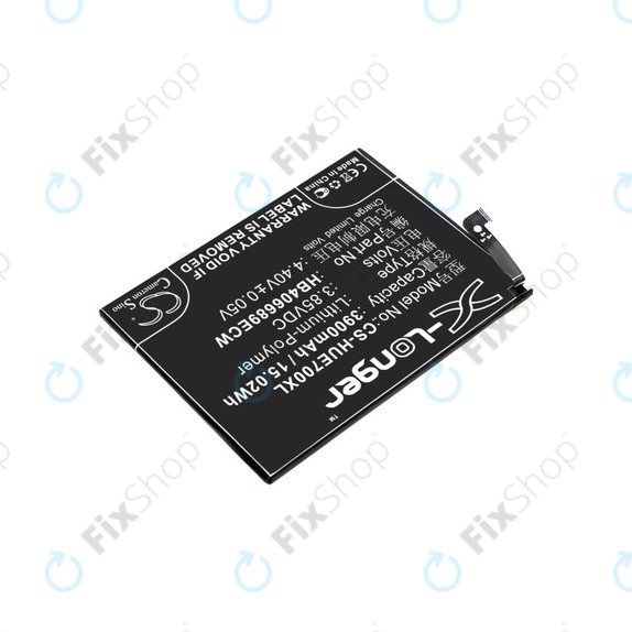 Батерия за Huawei Y7, 3900mAh, Li-Pol, 3.85V, HB406689ECW, HQ