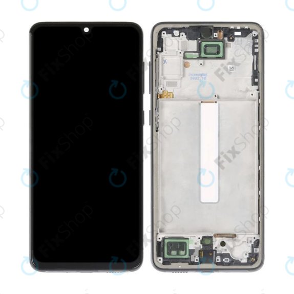 дисплей за Samsung A33 5G A336B, Тъчскрийн и рамка, TFT