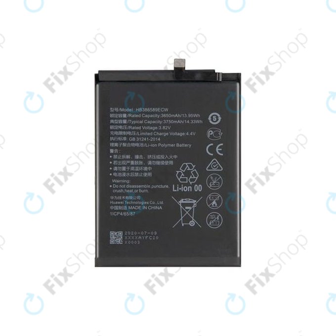Батерия за Huawei Honor View 10 BKL-L09, HB386589ECW, 3750mAh