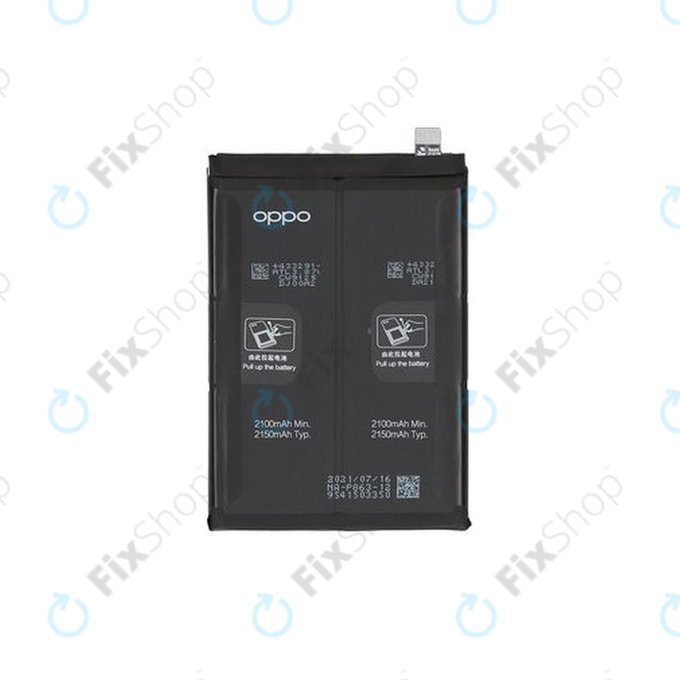 Батерия за Oppo Reno 6 5G CPH2251, BLP863, 4300mAh - 4907758, Genuine Service Pack