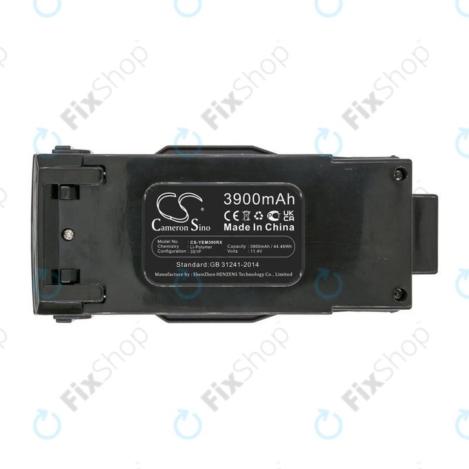 Батерия за Yuneec Mantis G, Q, 3900mAh, Li-Pol, 11.4V, YUNB3S2800, HQ