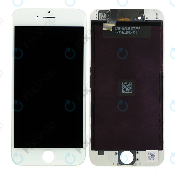 Дисплей за iPhone 6, White, Тъчскрийн с рамка, Refurbished