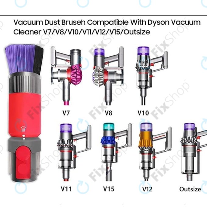 Четка против надраскване за Dyson V7, V8, V10, V11, V12, V15
