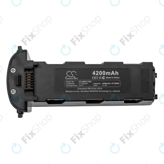 Батерия за Hubsan Zino H117s, Zino Pro, 4200mAh, Li-Pol, 11.4V, HQ