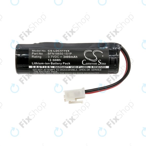 Батерия за Leifheit Dry&Clean 51000, 51002, 51113, 51114, BFN18650 1S1P, Li-Ion 3.7V 3400mAh, HQ