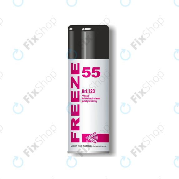 Охлаждащ спрей -55°C (Запалим, Непроводим) – 400ml, Freeze 55
